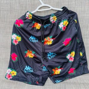 Black kappa shorts size M